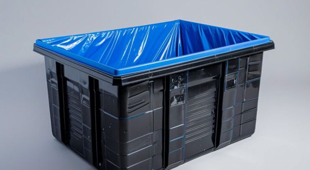 Dolav Liner in black bin