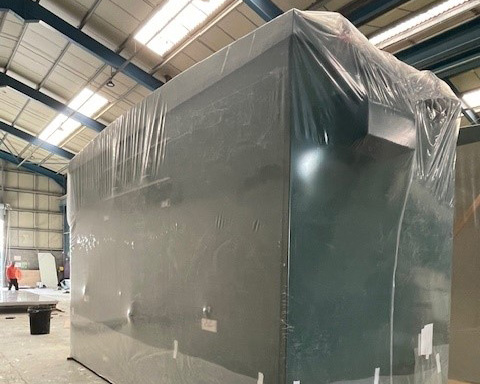 Modular building cover