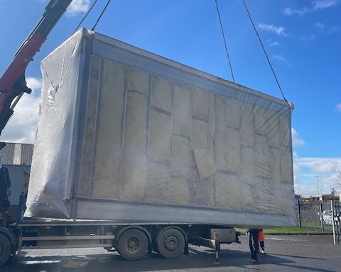 Modular building cover