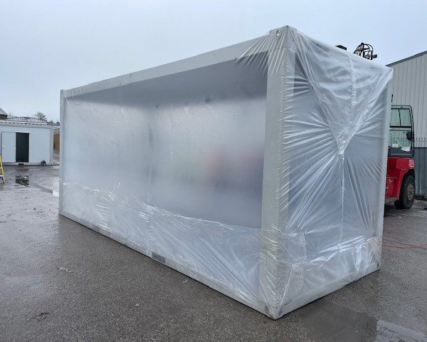 Modular building cover