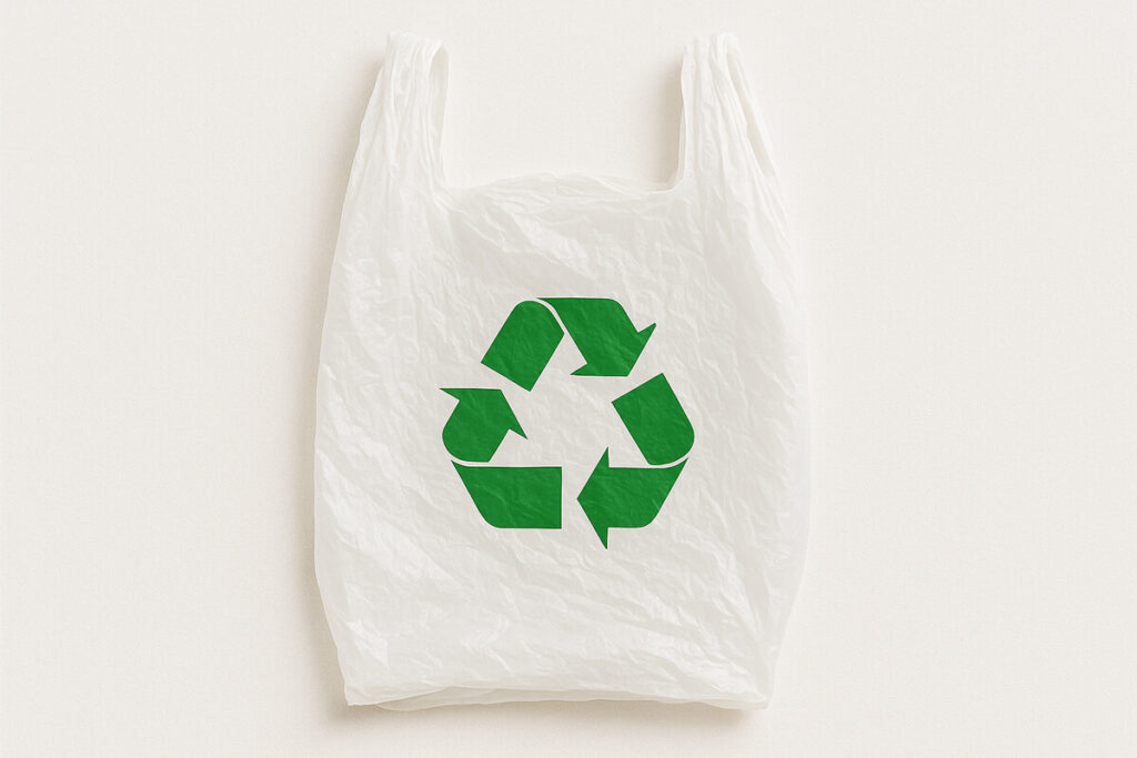 Recycling plastic bags